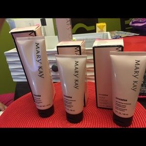 Mary Kay 1 cleanser, 2 moisturizer, for dry skin